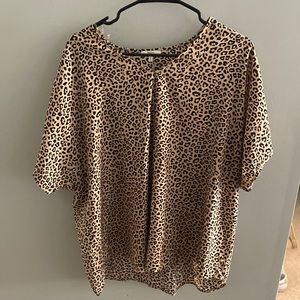 Leopard blouse